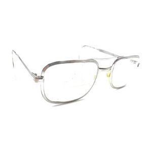 M/C Vintage 1/40 10KT RGP Silver Metal Eyeglasses Frames 54-21 160 USA Men Women
